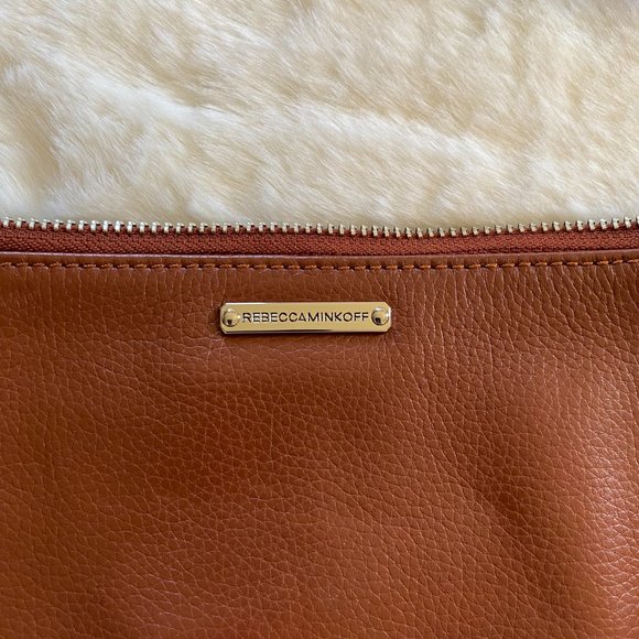 Rebecca Minkoff Skinny MAC Small Brown Leather Crossbody NEW with TAGS - Picture 5 of 12